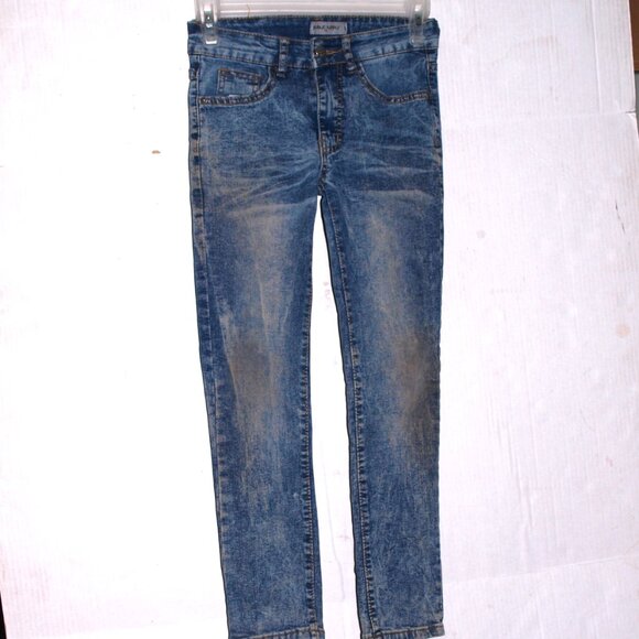 Public Supply Blue Skinny Jeans Girls Size 8 - Picture 2 of 3